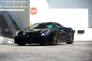 Ferrari 488 GTB on Vossen Wheels (VPS-306) 2017 года